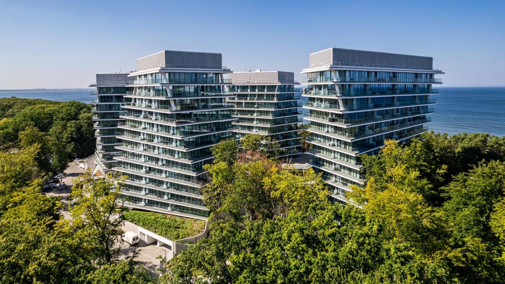 Prywatne Apartamenty Sun & Snow W Wave Z Basenem Мендзиздроє Екстер'єр фото